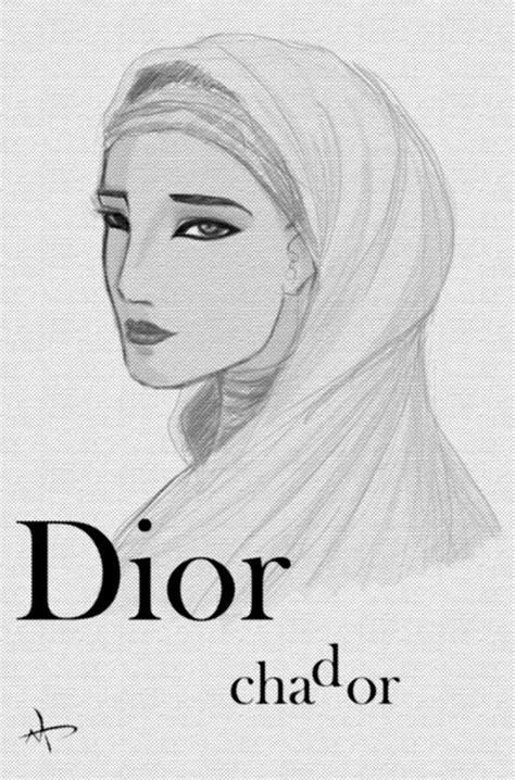 dior chador|Altro.